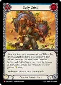 Daily Grind - Mastery Pack Guardian - Flesh and Blood TCG card
