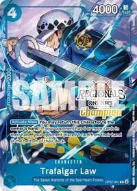 Trafalgar Law (Offline Regional Champion Card Set 2025 Vol.2) - One Piece Promotion Cards - One Piece Card Game card