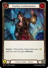 Fearless Confrontation - Mastery Pack Guardian - Flesh and Blood TCG card