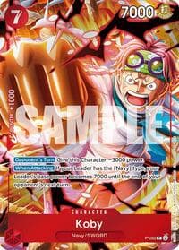 Koby (Event Pack Vol. 7) - One Piece Promotion Cards - One Piece Card Game card