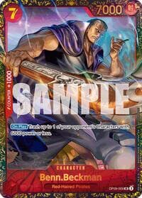 Benn.Beckman (Championship 25-26 Offline Regionals Season 2) - One Piece Promotion Cards - One Piece Card Game card
