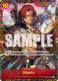 Shanks (Championship 25-26 Offline Regionals Season 2) - One Piece Promotion Cards - One Piece Card Game card