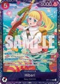 Hibari (Treasure Cup August 2025) - One Piece Promotion Cards - One Piece Card Game card