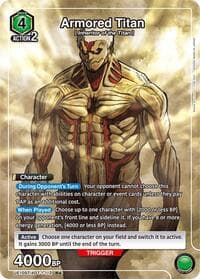 Armored Titan (R*) - UE10ST: Attack on Titan Starter Deck - Union Arena card