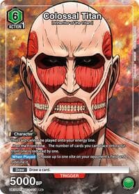 Colossal Titan (R*) - UE10ST: Attack on Titan Starter Deck - Union Arena card