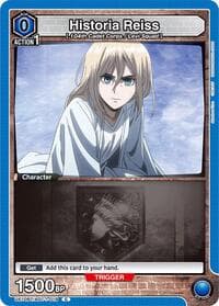Historia Reiss (019) - UE10BT: Attack on Titan - Union Arena card
