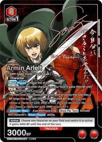Armin Arlelt (077) (SR**) - UE10BT: Attack on Titan - Union Arena card
