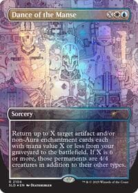 Dance of the Manse (Galaxy Foil) - Secret Lair Drop Series - Magic: The Gathering card
