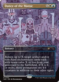 Dance of the Manse - Secret Lair Drop Series - Magic: The Gathering card