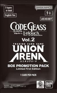CODE GEASS: Lelouch of the Rebellion Vol.2 - Box Promotion Pack - UEX03BT: CODE GEASS: Lelouch of the Rebellion Vol.2 - Union Arena card