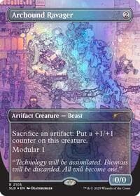Arcbound Ravager (2105) (Galaxy Foil) - Secret Lair Drop Series - Magic: The Gathering card