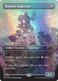 Foundry Inspector (Galaxy Foil) - Secret Lair Drop Series - Magic: The Gathering card