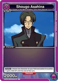 Shougo Asahina - UEX03BT: CODE GEASS: Lelouch of the Rebellion Vol.2 - Union Arena card