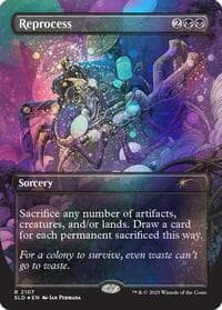 Reprocess (Galaxy Foil) - Secret Lair Drop Series - Magic: The Gathering card