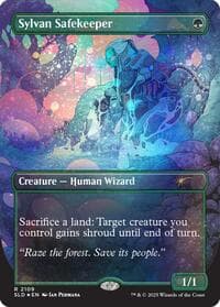 Sylvan Safekeeper (Galaxy Foil) - Secret Lair Drop Series - Magic: The Gathering card