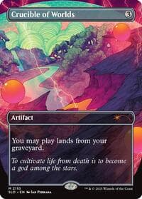 Crucible of Worlds (2110) - Secret Lair Drop Series - Magic: The Gathering card