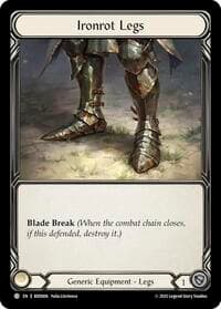 Ironrot Legs - Welcome Deck Bravo - Flesh and Blood TCG card