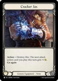 Cracker Jax - Welcome Deck Bravo - Flesh and Blood TCG card