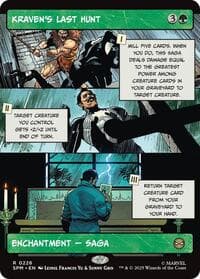 Kraven's Last Hunt (Borderless) - Marvel's Spider-Man - Magic: The Gathering card
