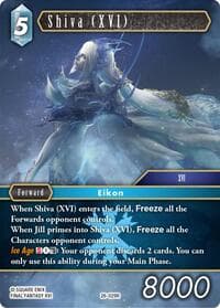 Shiva (XVI) - Gunslinger in the Abyss - Final Fantasy TCG card