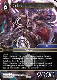Zodiark - Gunslinger in the Abyss - Final Fantasy TCG card