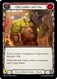 Old Leather and Vim - Super Slam - Flesh and Blood TCG card