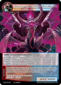 Opthalzar, Malevolent Enslaved Eye - Descent into the Raven's Catacombs - Force of Will card