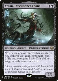 Vraan, Executioner Thane - The List Reprints - Magic: The Gathering card
