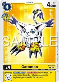 Gatomon (Time Stranger Demo Deck) - Digimon Demo Deck Exclusive Cards - Digimon Card Game card