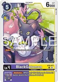 BlackGatomon (Time Stranger Demo Deck) - Digimon Demo Deck Exclusive Cards - Digimon Card Game card