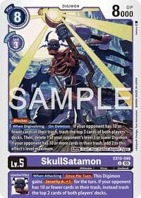 SkullSatamon - Sinister Order - Digimon Card Game card