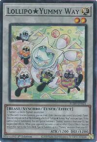 LollipoYummy Way (Super Rare) - Justice Hunters - YuGiOh card