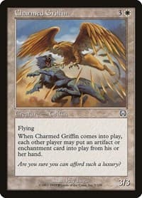 Charmed Griffin - Mercadian Masques - Magic: The Gathering card