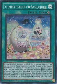 YummyusmentAcroquey (Super Rare) - Justice Hunters - YuGiOh card