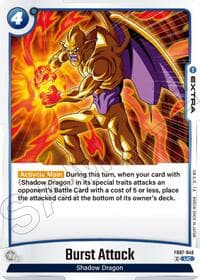 Burst Attack - Wish For Shenron - Dragon Ball Super: Fusion World card