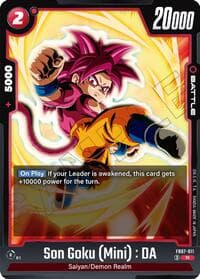 Son Goku (Mini) : DA - Wish For Shenron - Dragon Ball Super: Fusion World card