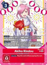 Akiho Rindou (Premium Heroines Set Ver.2) - Dimensional Phase - Digimon Card Game card