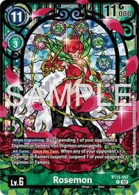 Rosemon (Premium Heroines Set Ver.2) - Versus Royal Knights - Digimon Card Game card