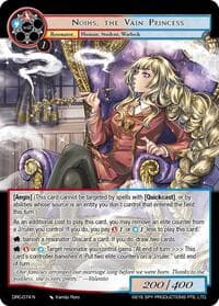 Noihs, the Vain Princess - Descent into the Raven's Catacombs - Force of Will card