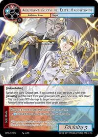 Arrogant Glyph of Elite Haughtiness - Descent into the Raven's Catacombs - Force of Will card