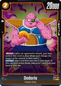 Dodoria - Wish For Shenron - Dragon Ball Super: Fusion World card