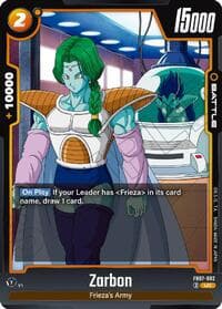 Zarbon - Wish For Shenron - Dragon Ball Super: Fusion World card