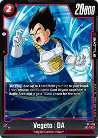 Vegeta : DA - FB07-019 - Wish For Shenron - Dragon Ball Super: Fusion World card