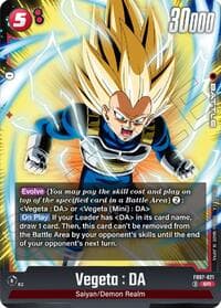 Vegeta : DA - FB07-021 - Wish For Shenron - Dragon Ball Super: Fusion World card