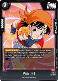 Pan : GT - Wish For Shenron - Dragon Ball Super: Fusion World card