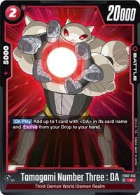 Tamagami Number Three : DA - Wish For Shenron - Dragon Ball Super: Fusion World card