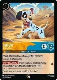 Patch - Playful Pup - Disney Lorcana Promo Cards - Disney Lorcana card