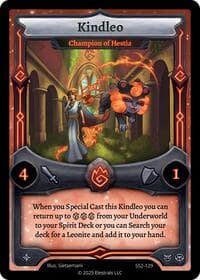 Kindleo - Champion of Hestia - Shattered Stars Chapter 2 [SS2] - Elestrals card