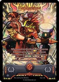 Hephaestus (Full Art) - Shattered Stars Chapter 2 [SS2] - Elestrals card
