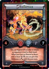 Enfornax (Stellar) - Shattered Stars Chapter 2 [SS2] - Elestrals card
